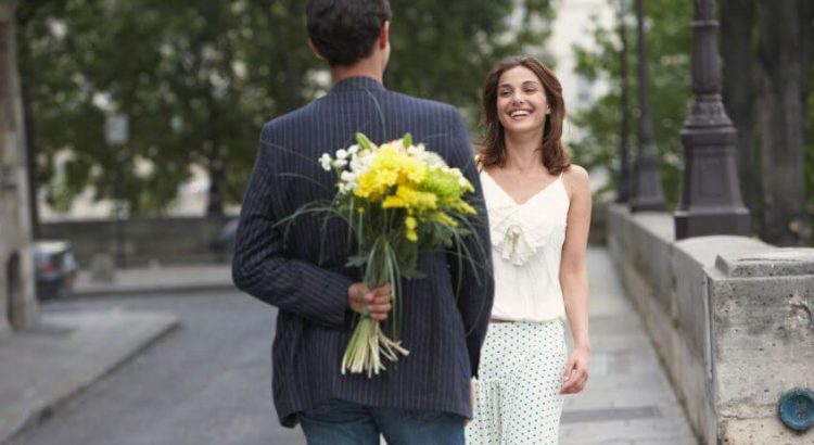 flowers on a date